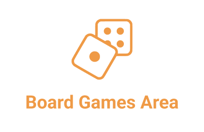 Board games area